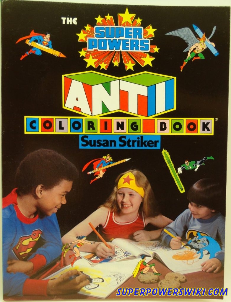 AntiColoring Book (by Susan Striker) Super Powers Wiki